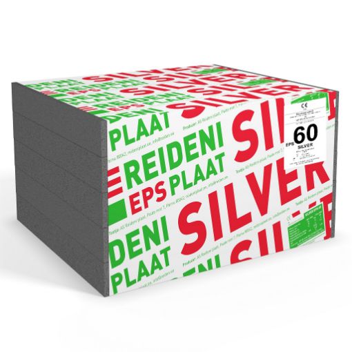 Soojustusplaat EPS-60 Silver FAS 50x600x1000 12m²/pk pilt